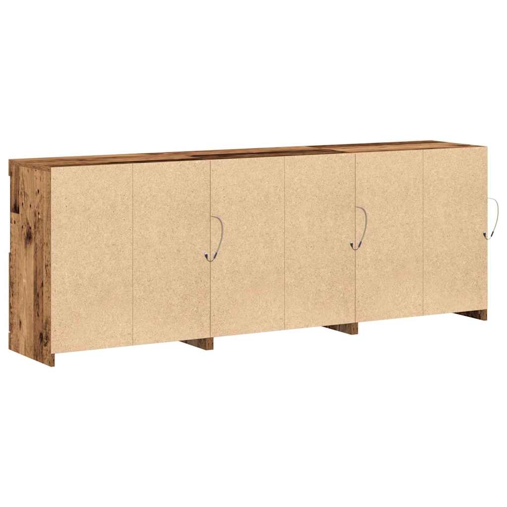 Credenza Legno vecchio 181.5 x 37 x 67 cm Legno multistrato