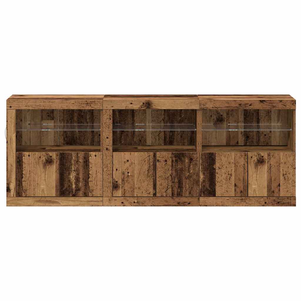 Credenza Legno vecchio 181.5 x 37 x 67 cm Legno multistrato