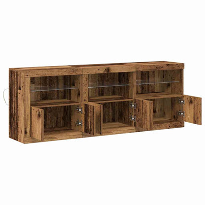 Credenza Legno vecchio 181.5 x 37 x 67 cm Legno multistrato