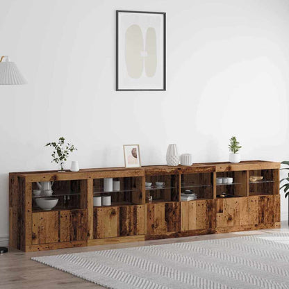 Credenza Legno vecchio 283 x 37 x 67 cm Legno multistrato