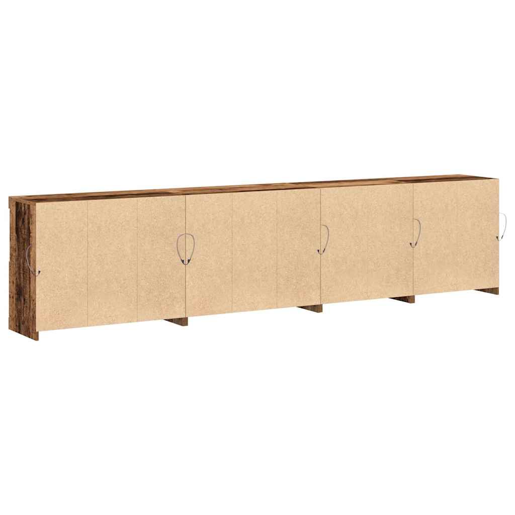 Credenza Legno vecchio 283 x 37 x 67 cm Legno multistrato