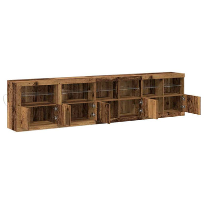 Credenza Legno vecchio 283 x 37 x 67 cm Legno multistrato
