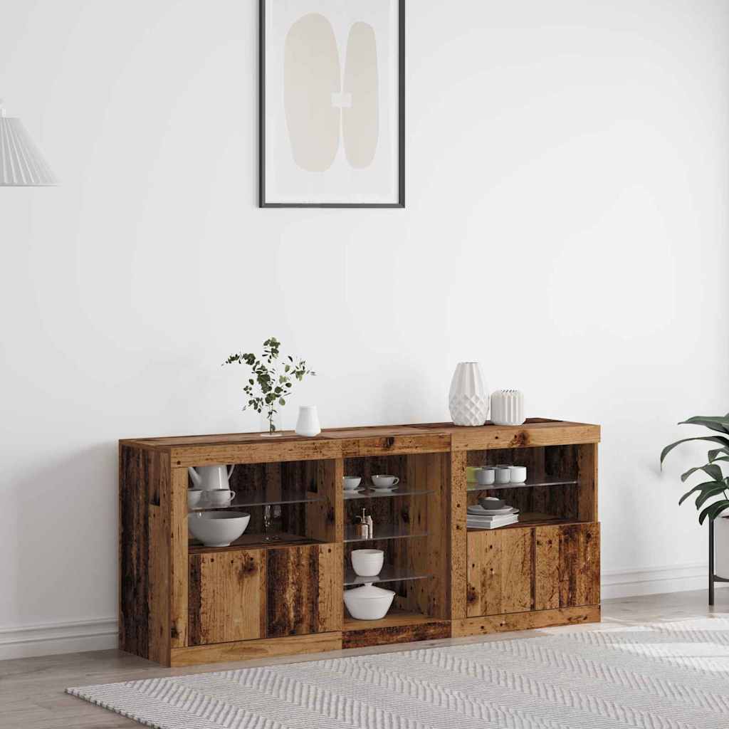 Credenza Legno vecchio 162 x 37 x 67 cm Legno multistrato