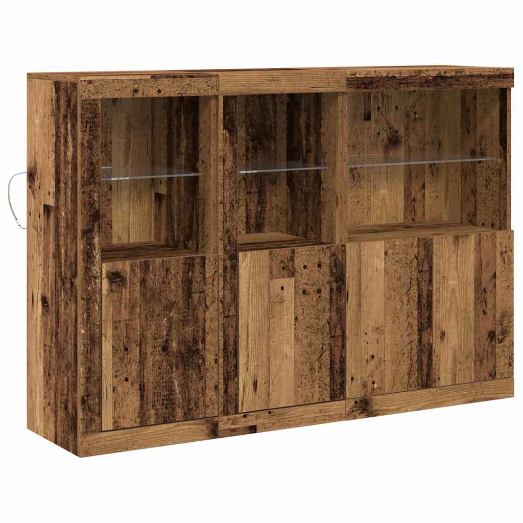 Credenza Legno vecchio 142.5 x 37 x 100 cm Legno multistrato - homemem39