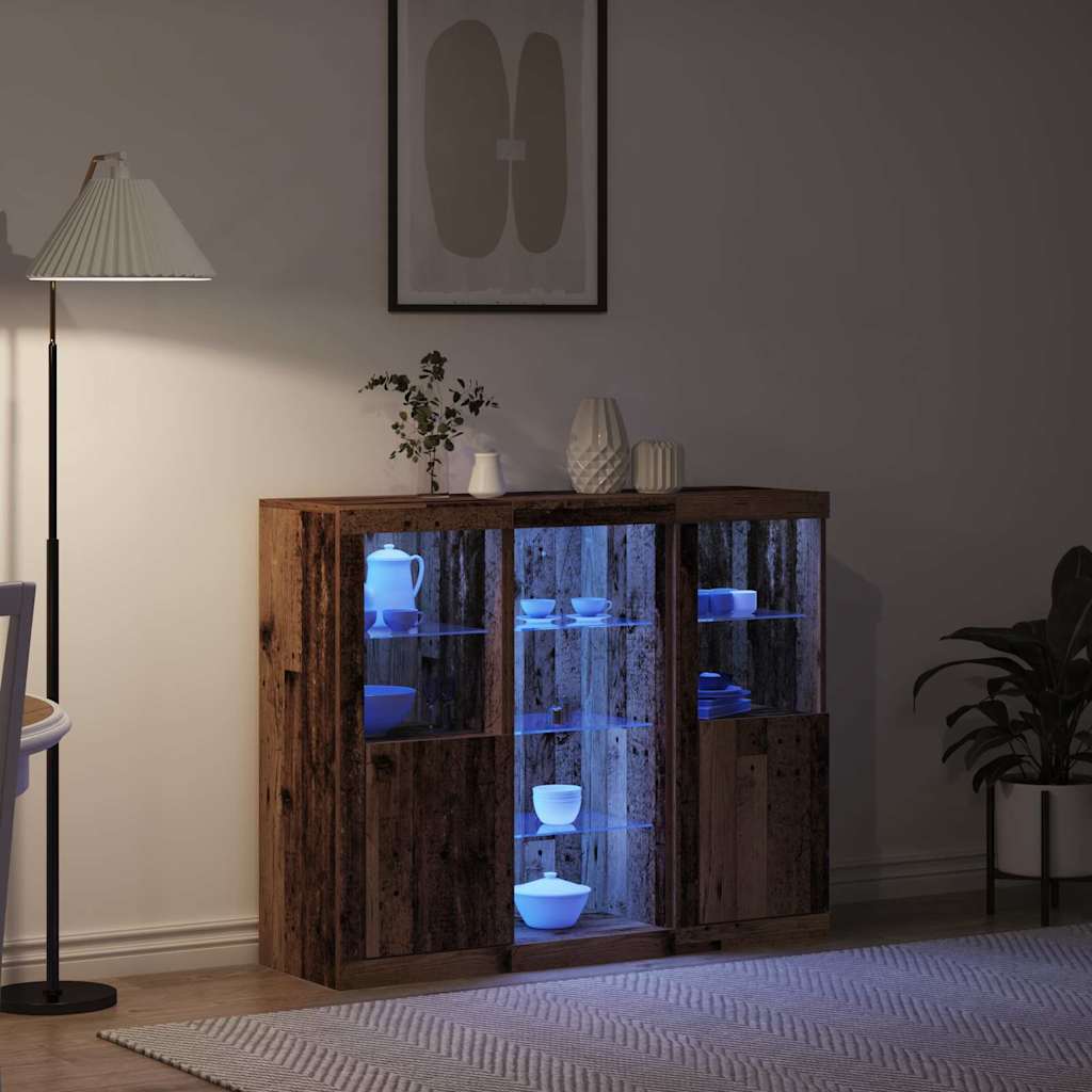 Credenza Legno vecchio 123 x 37 x 100 cm Legno multistrato - homemem39