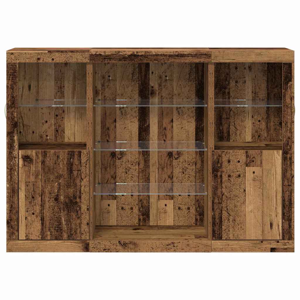 Credenza Legno vecchio 142.5 x 37 x 100 cm Legno multistrato - homemem39