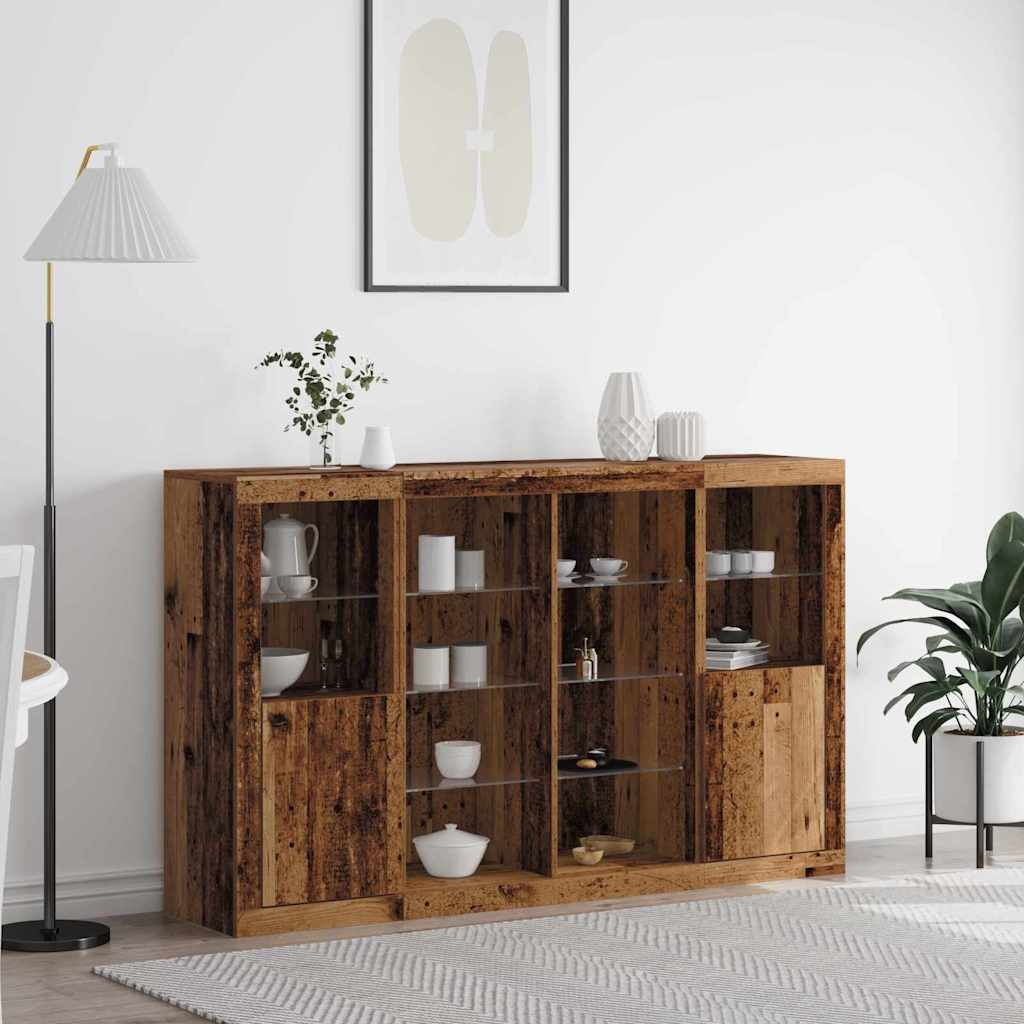 Credenza Legno vecchio 163 x 37 x 100 cm Legno multistrato - homemem39