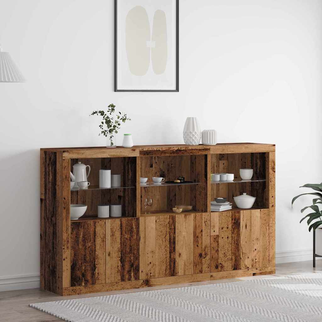 Credenza Legno vecchio 181.5 x 37 x 100 cm Legno multistrato - homemem39