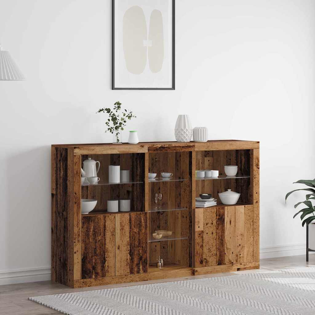 Credenza Legno vecchio 162 x 37 x 100 cm Legno multistrato - homemem39