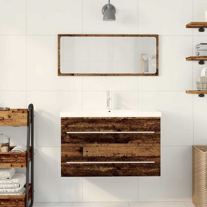 Armadio per Lavabo da Bagno Legno vecchio 80 x 38,5 x 48 cm | homemem39
