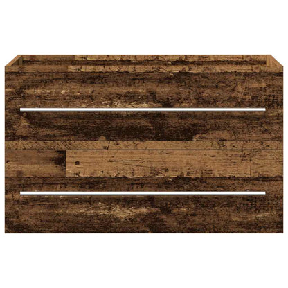 Armadio per Lavabo da Bagno Legno vecchio 80 x 38,5 x 48 cm | homemem39