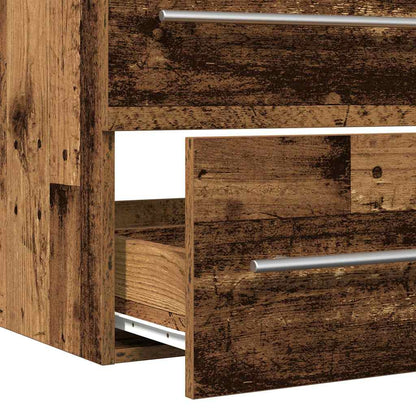 Armadio per Lavabo da Bagno 2 pcs 80 x 38,5 x 48 cm | homemem39