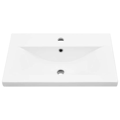 Armadio per Lavabo da Bagno Rovere Nero 60 x 39 x 62 cm | homemem39