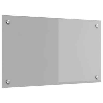 Schienale da cucina Grigio chiaro 70 x 40 cm vetro temperato | homemem39