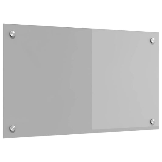 Schienale da cucina Grigio chiaro 70 x 40 cm vetro temperato | homemem39