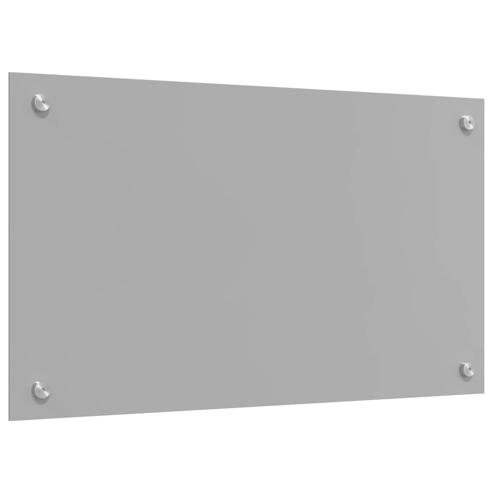 Schienale da cucina Grigio chiaro 70 x 40 cm vetro temperato | homemem39