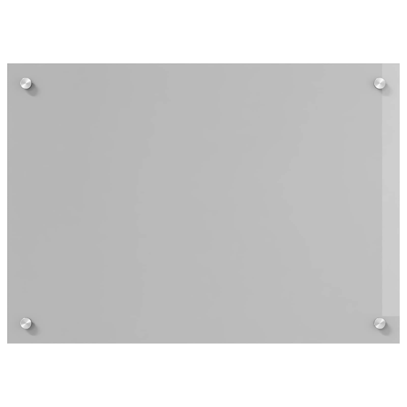 Schienale da cucina Grigio chiaro 70 x 50 cm vetro temperato | homemem39