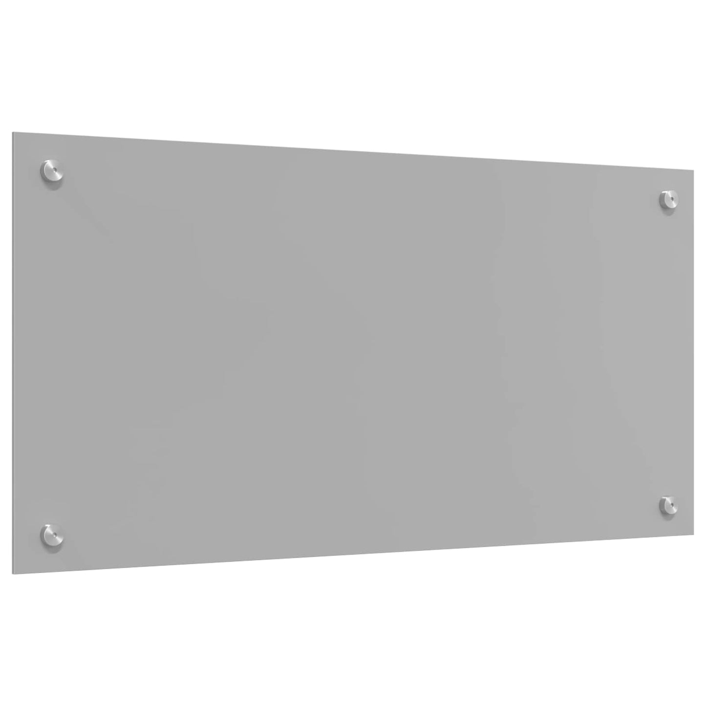 Rivestimento da Cucina Grigio chiaro 80 x 40 cm vetro temperato