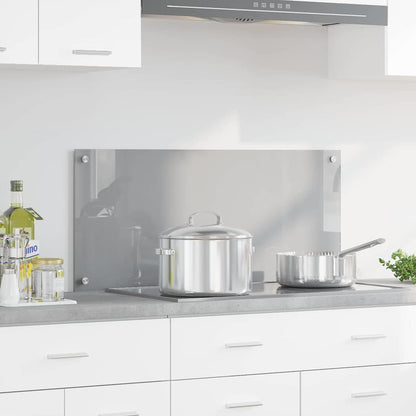 Rivestimento da Cucina Grigio chiaro 90 x 40 x 0.6 cm