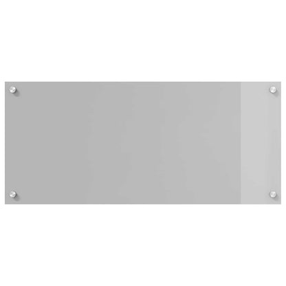 Schienale da cucina Grigio chiaro 90 x 40 cm vetro temperato | homemem39