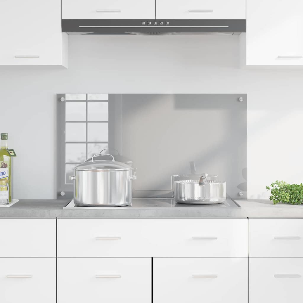 Rivestimento da Cucina Grigio chiaro 90 x 50 x 0.6 cm