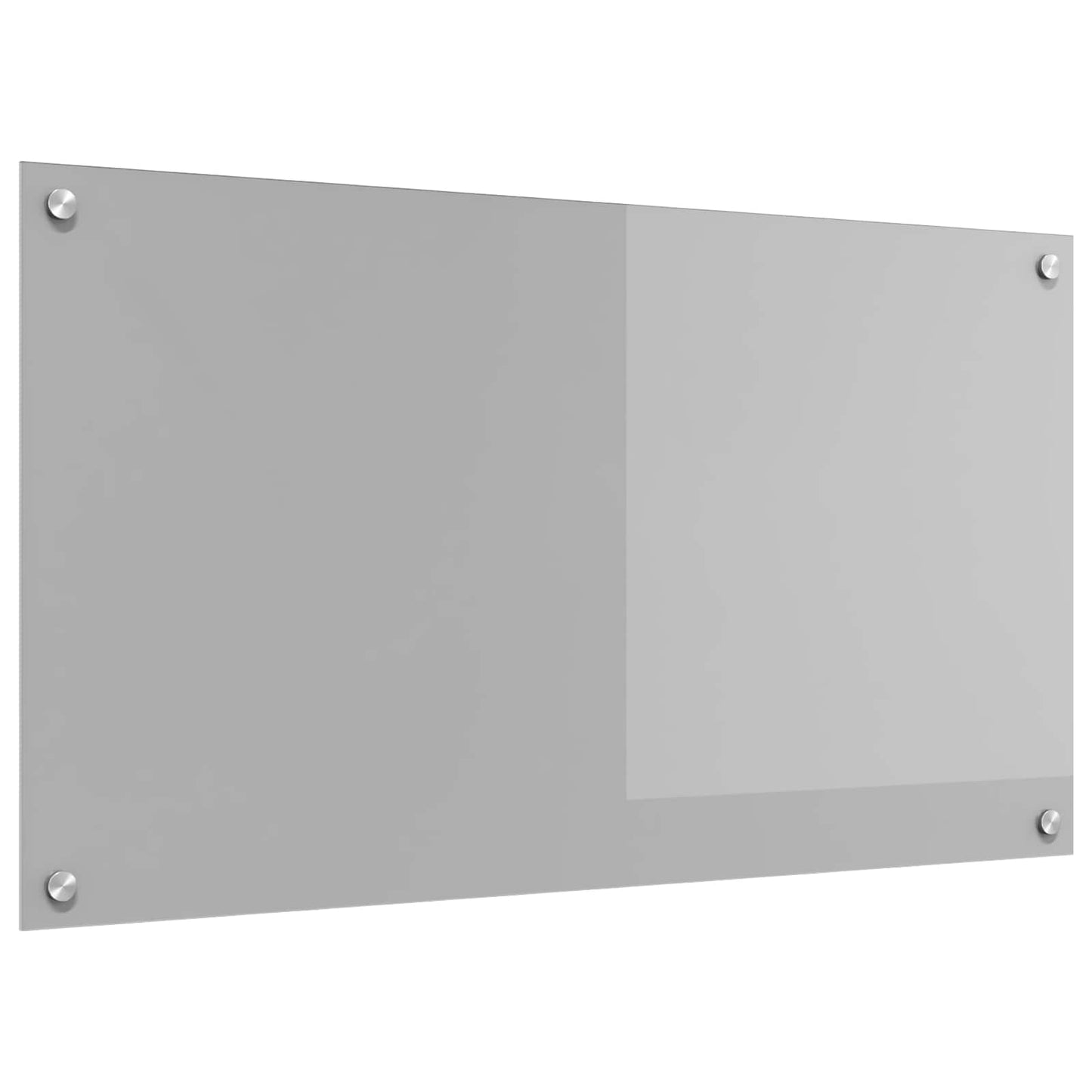 Schienale da cucina Grigio chiaro 90 x 50 cm vetro temperato | homemem39
