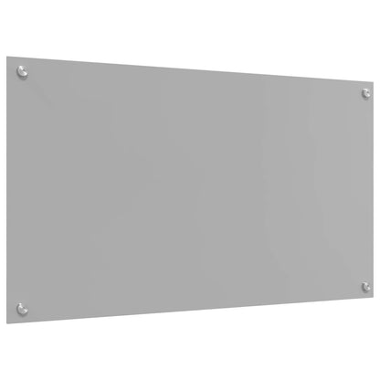 Schienale da cucina Grigio chiaro 90 x 50 cm vetro temperato | homemem39