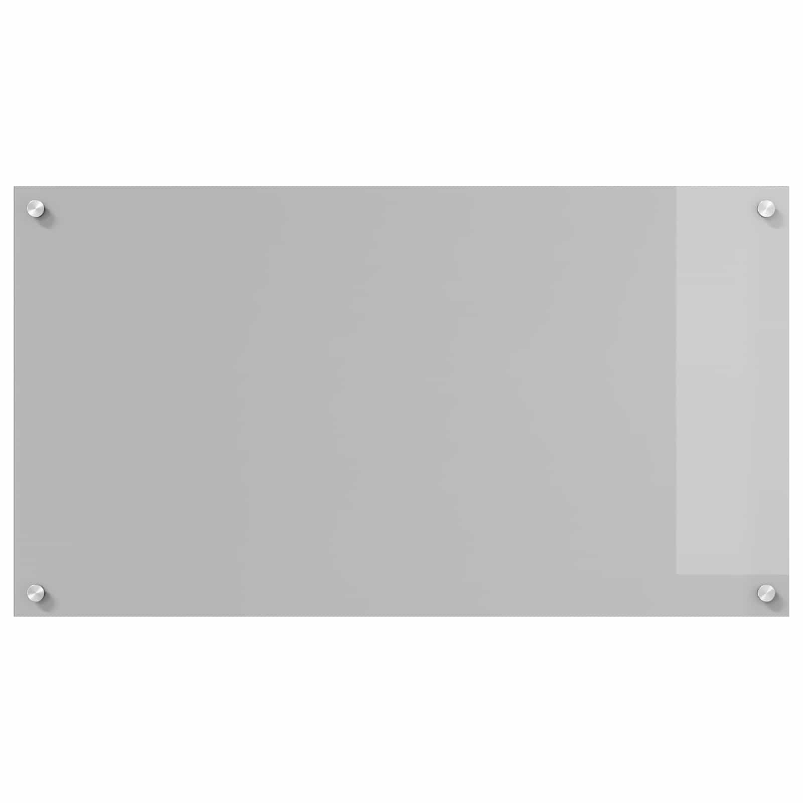 Schienale da cucina Grigio chiaro 90 x 50 cm vetro temperato | homemem39
