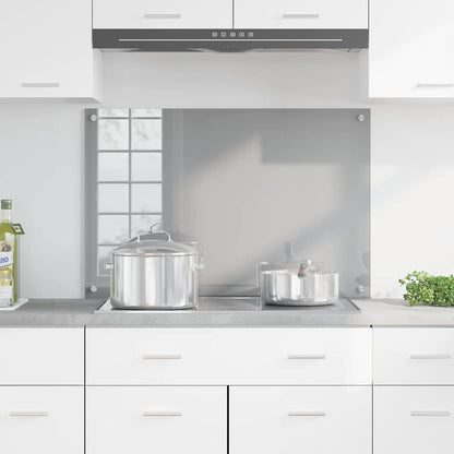 Rivestimento da Cucina Grigio chiaro 90 x 60 x 0.6 cm