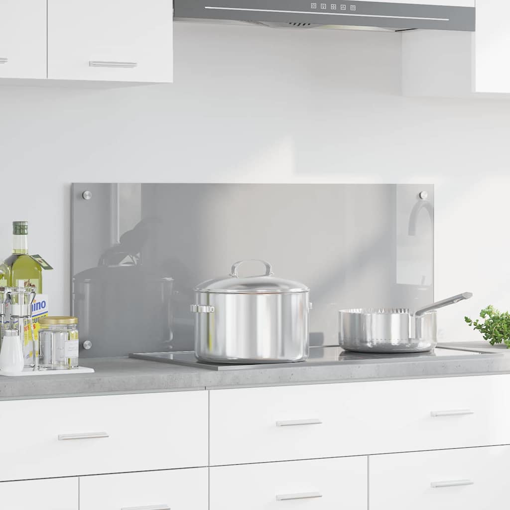 Rivestimento da Cucina Grigio chiaro 100 x 40 x 0.6 cm