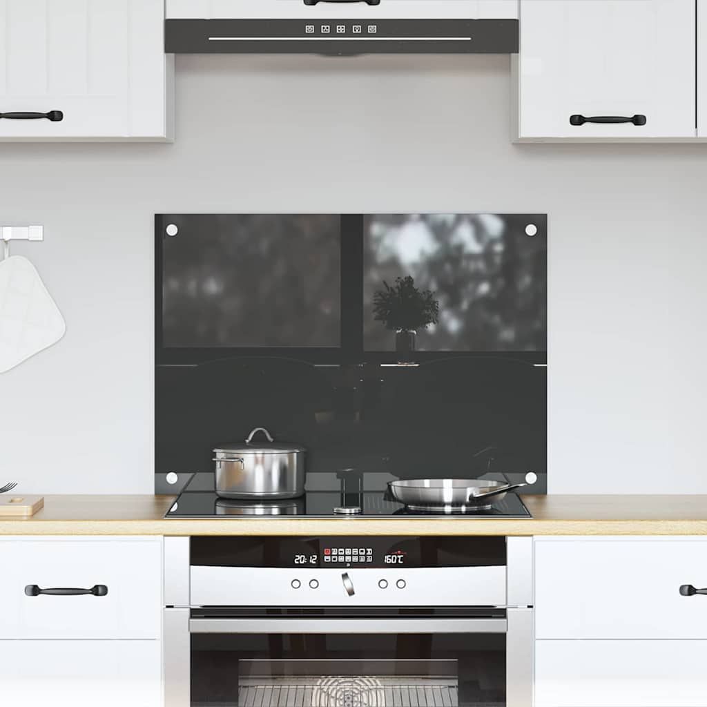 Rivestimento da Cucina Grigio scuro 70 x 50 x 0.6 cm