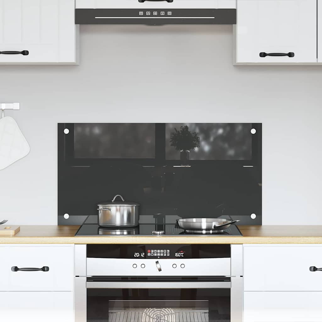 Rivestimento da Cucina Grigio scuro 80 x 40 x 0.6 cm