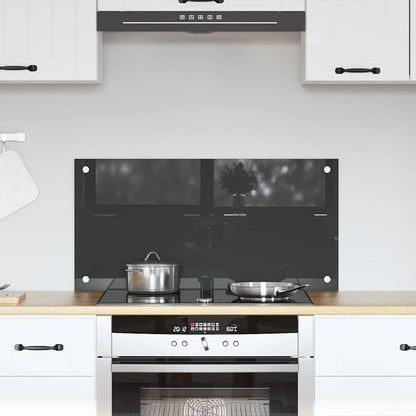 Rivestimento da Cucina Grigio scuro 80 x 40 x 0.6 cm