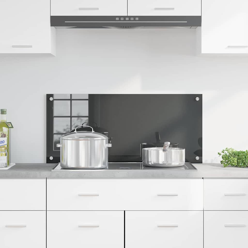 Rivestimento da Cucina Grigio scuro 90 x 40 x 0.6 cm