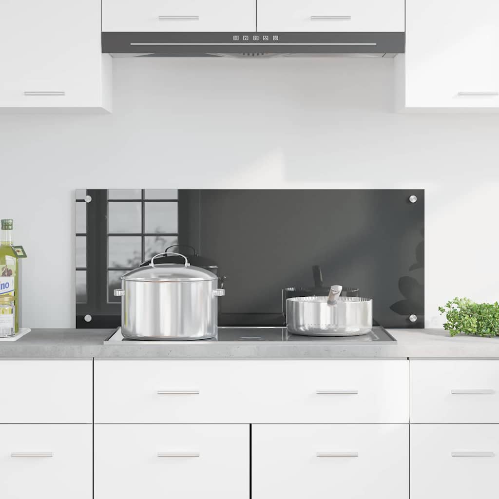 Rivestimento da Cucina Grigio scuro 100 x 40 x 0.6 cm