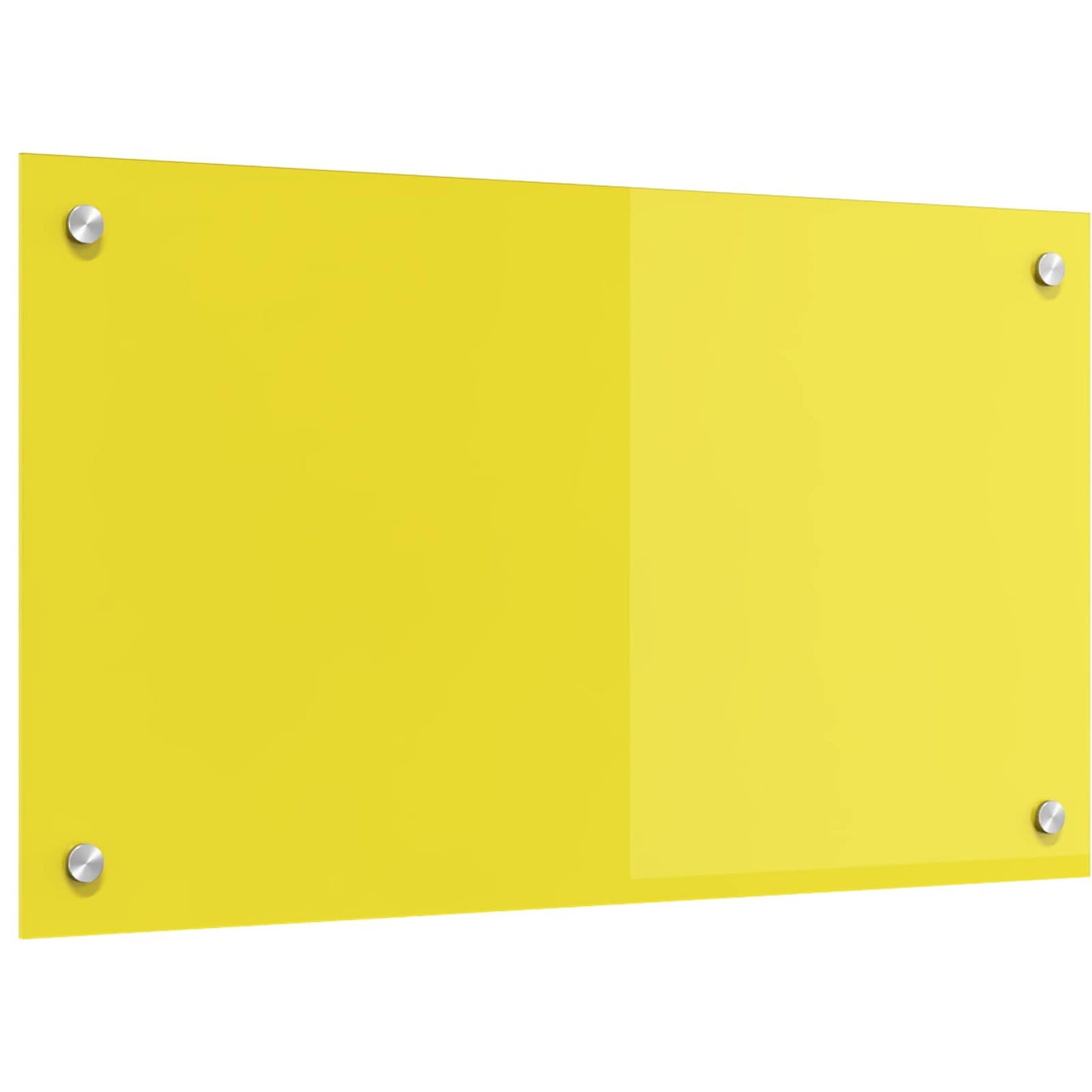 Rivestimento da Cucina Giallo 70 x 40 x 0,6 cm vetro temperato