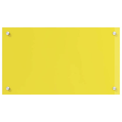 Rivestimento da Cucina Giallo 70 x 40 x 0,6 cm vetro temperato