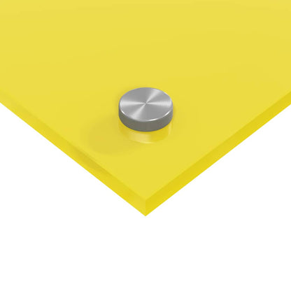 Rivestimento da Cucina Giallo 70 x 50 x 0.6 cm vetro temperato