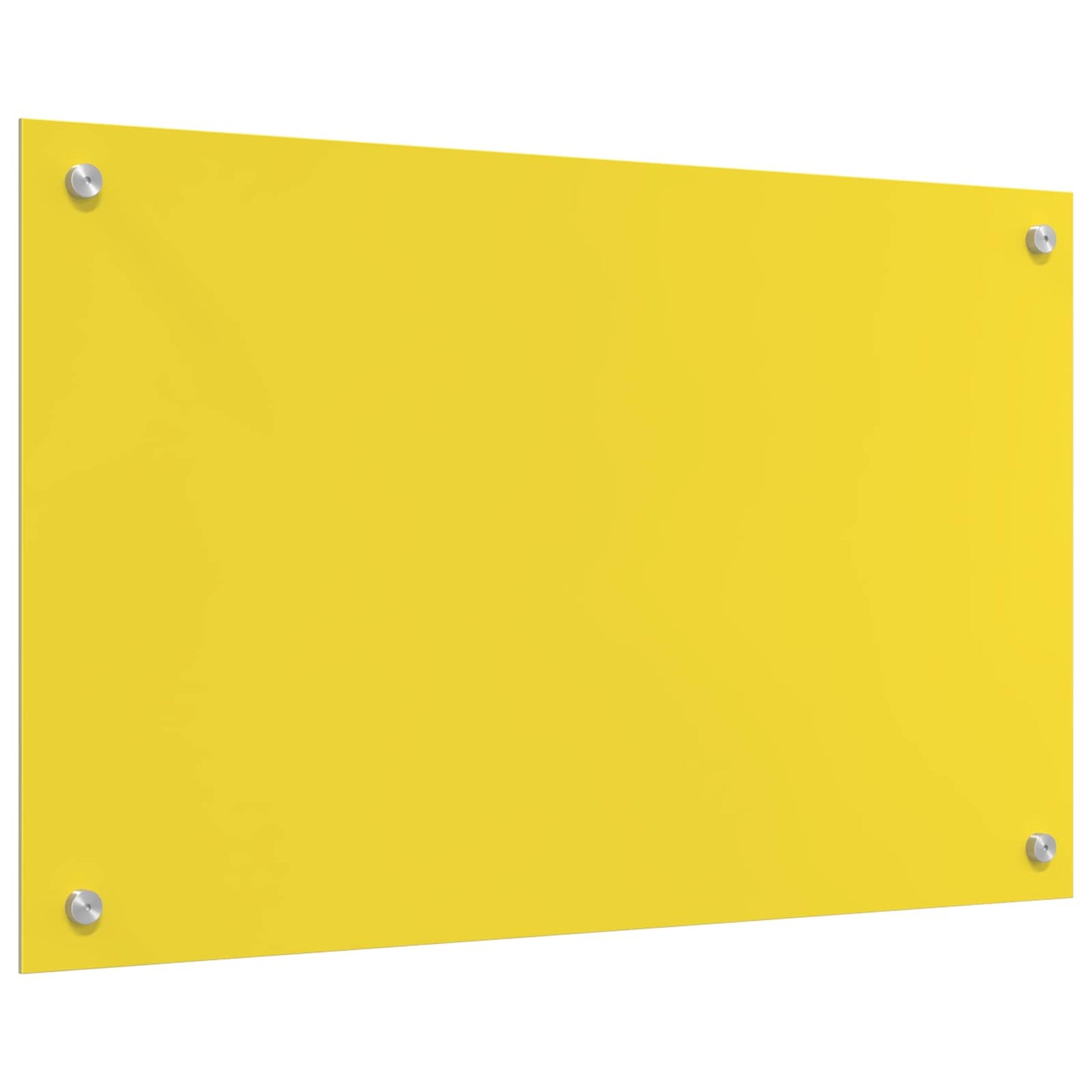 Rivestimento da Cucina Giallo 80 x 50 x 0,6 cm vetro temperato