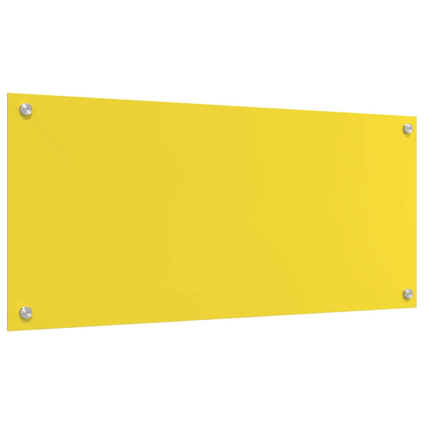 Rivestimento da Cucina Giallo 90 x 40 x 0,6 cm vetro temperato