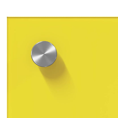 Rivestimento da Cucina Giallo 100 x 40 x 0.6 cm vetro temperato