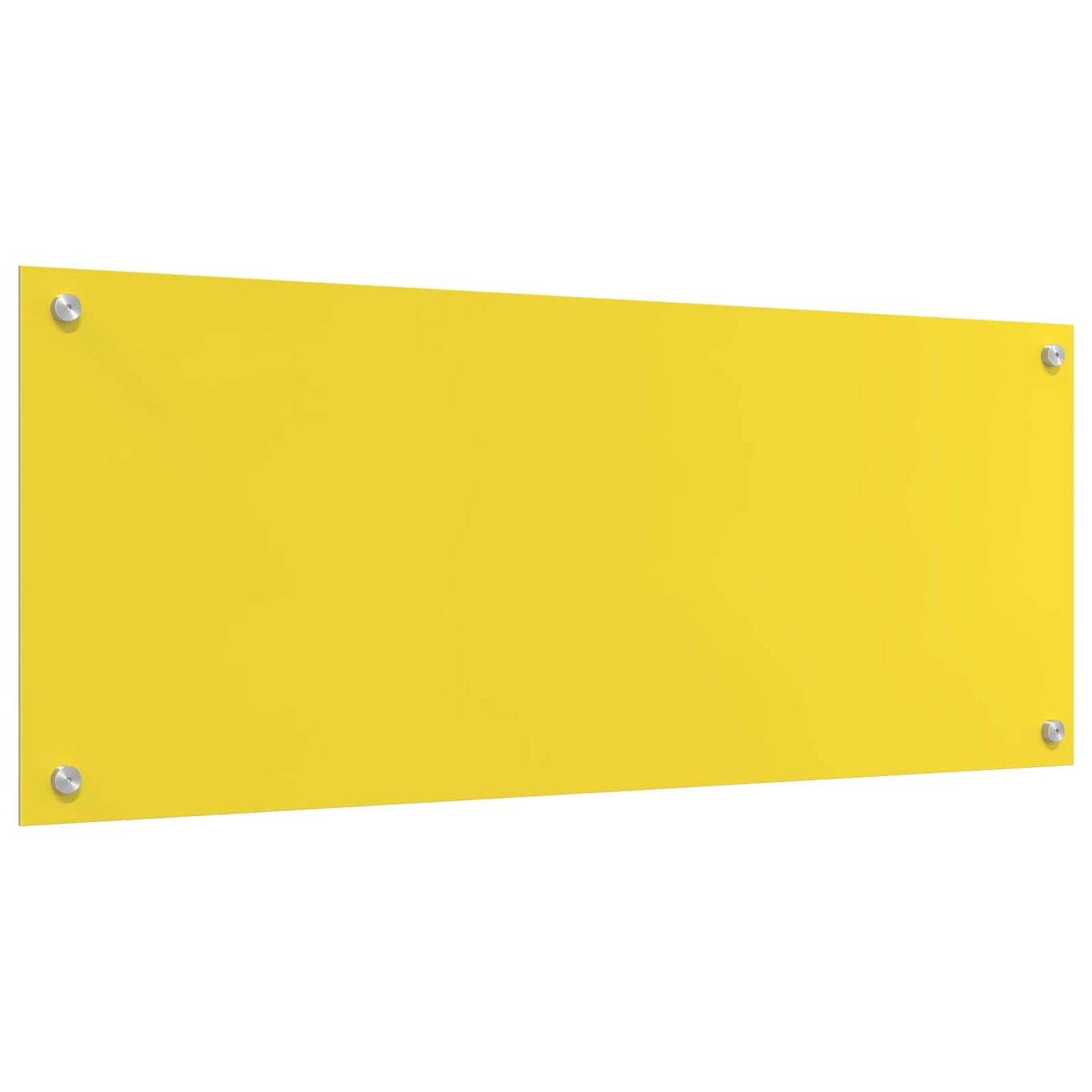 Rivestimento da Cucina Giallo 100 x 40 x 0,6 cm vetro temperato