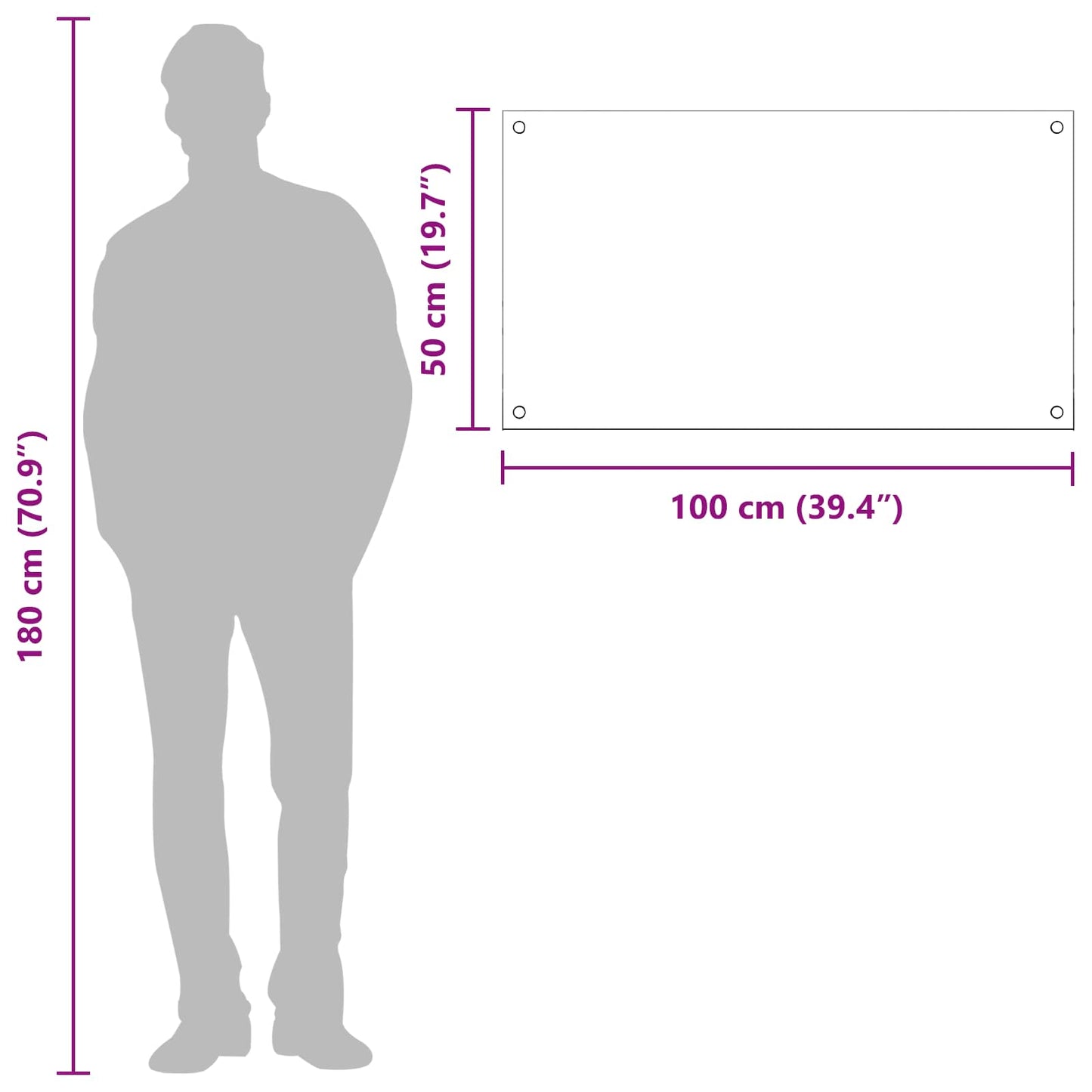 Rivestimento da Cucina Giallo 100 x 50 x 0,6 cm vetro temperato