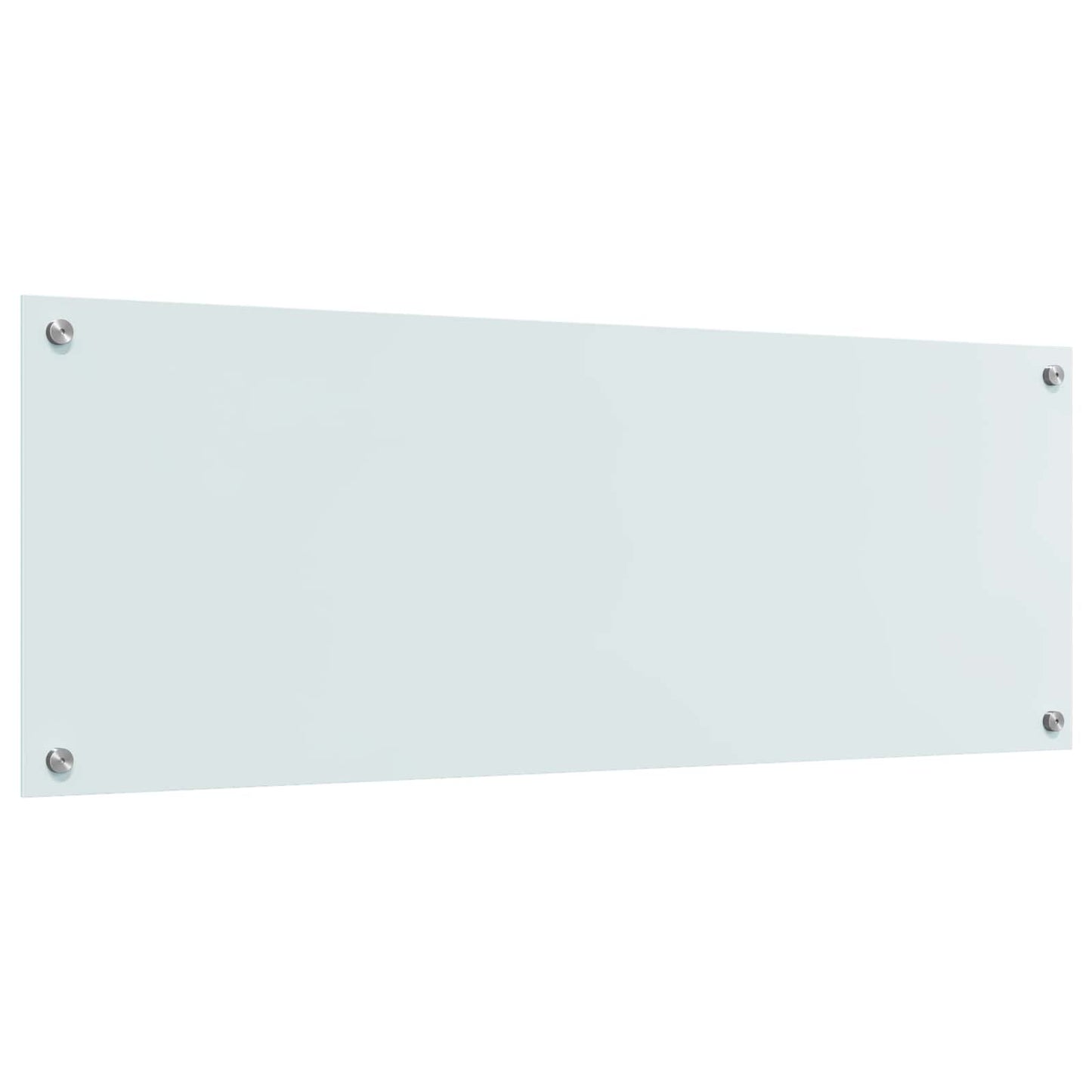Schienale da cucina Bianco 110 x 40 cm vetro temperato | homemem39