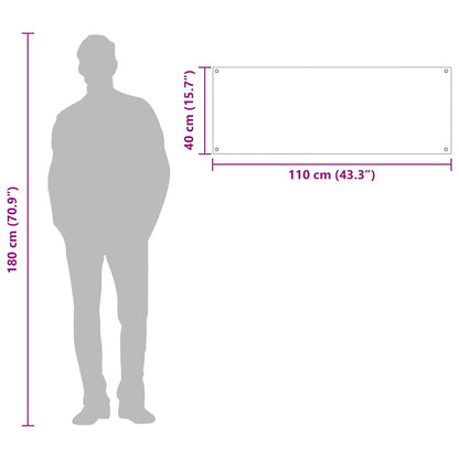 Rivestimento da Cucina Trasparente 110 x 40 x 0,6 cm
