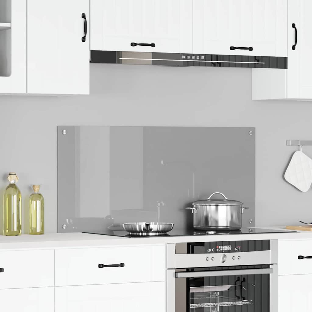 Rivestimento da Cucina Grigio chiaro 110 x 50 x 0.6 cm