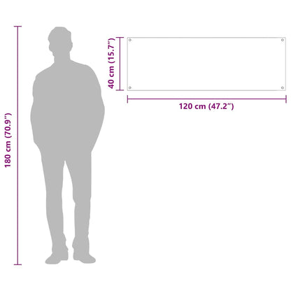 Rivestimento da Cucina Grigio chiaro 120 x 40 x 0.6 cm