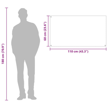 Rivestimento da Cucina Grigio scuro 110 x 60 x 0,6 cm