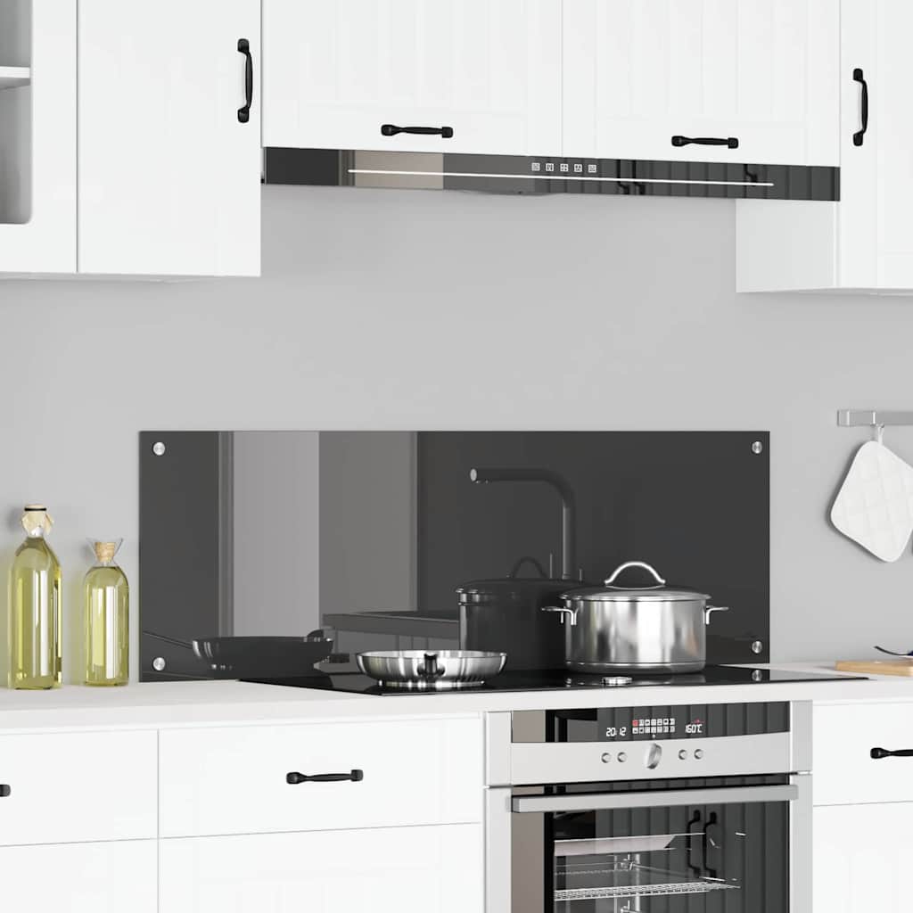 Rivestimento da Cucina Grigio scuro 120 x 40 x 0.6 cm