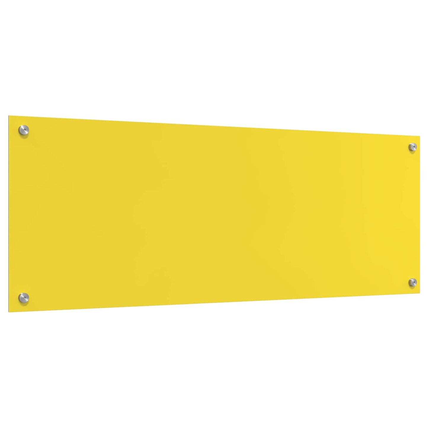 Rivestimento da Cucina Giallo 110 x 40 x 0,6 cm vetro temperato